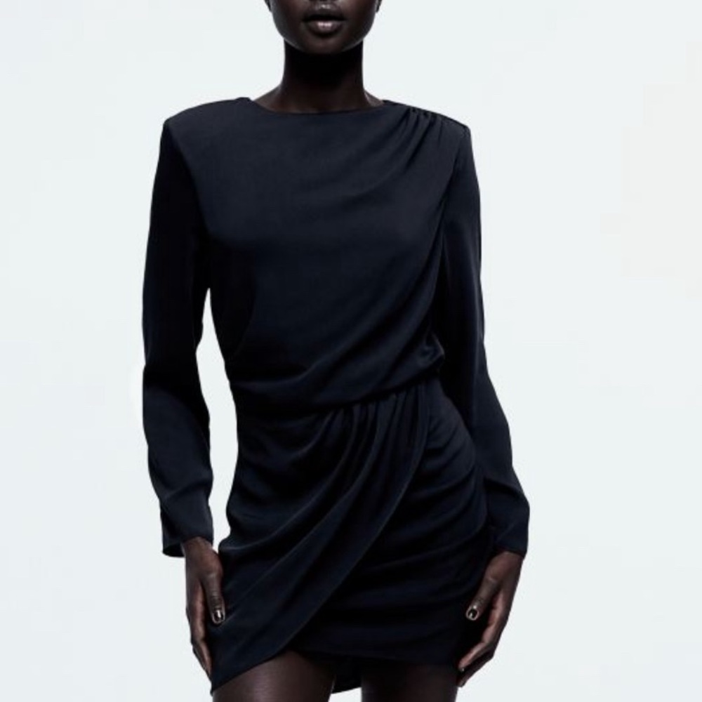 LONG SLEEVE MINI DRESS - S2529